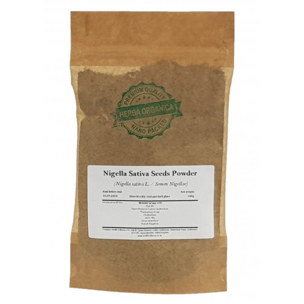 Nigella Sativa Seeds Powder Herba Organica