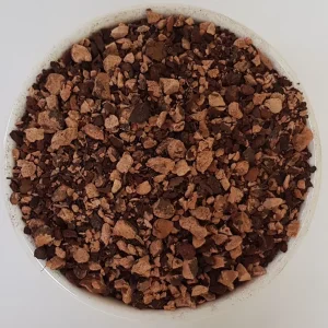 Bistort Rhizome Herba Organica in a ceramic bowl showing dried rhizome pieces with natural texture and earthy tones