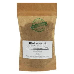 Bladderwrack Herba Organica – dried Fucus vesiculosus L. seaweed with natural texture and earthy tones