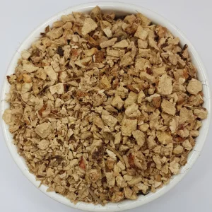 Calamus Rhizome (Acorus Calamus L) Herba Organica showing texture and natural colour of dried rhizome pieces