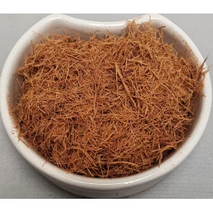 Cats Claw Bark (Uncaria tomentosa) Herba Organica showing texture and natural colour of dried bark pieces