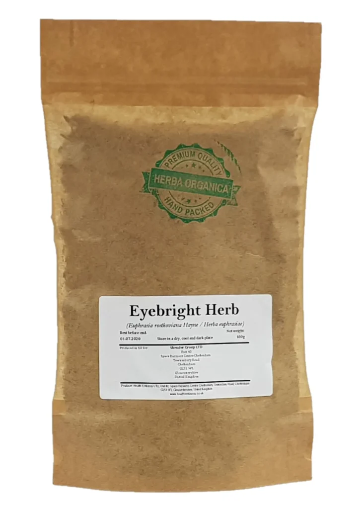 Eyebright Herb Euphrasia officinalis L Herba Organica natural dried herb for herbal tea and infusions