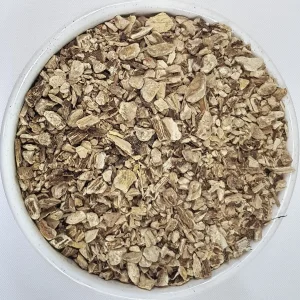 Gentian Root Gentiana L Herba Organica dried root pieces for herbal tea and infusions