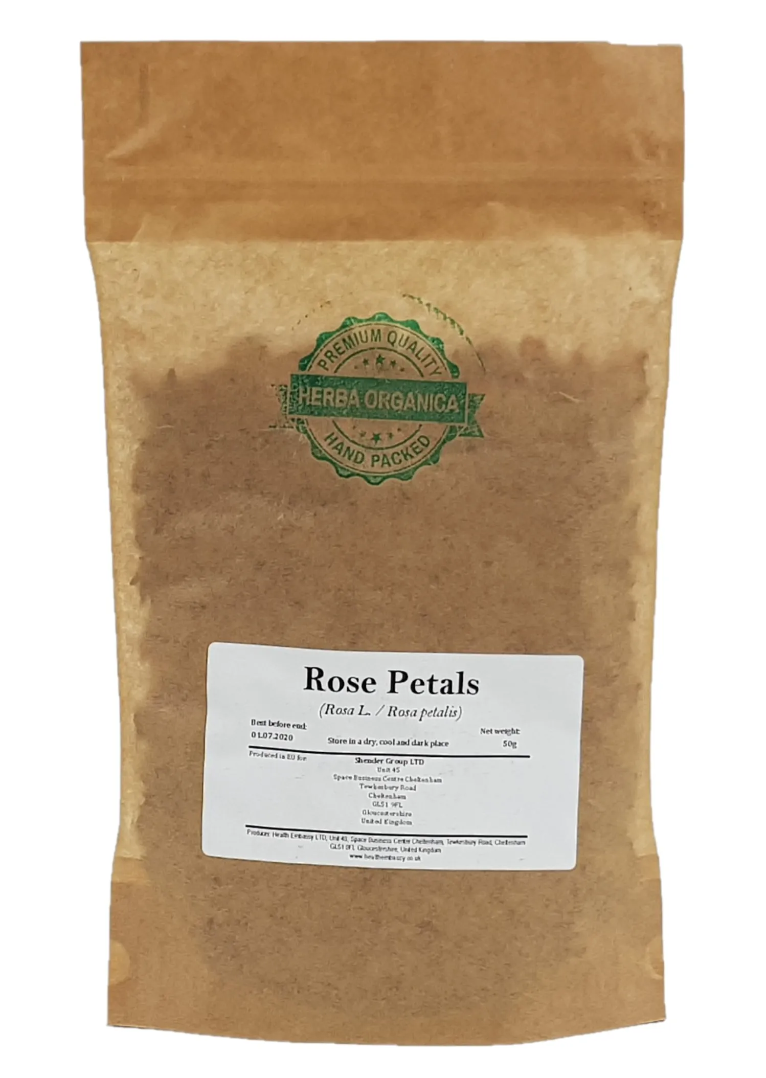 Rose Petals Rosa L Herba Organica dried petals for teas and herbal blends