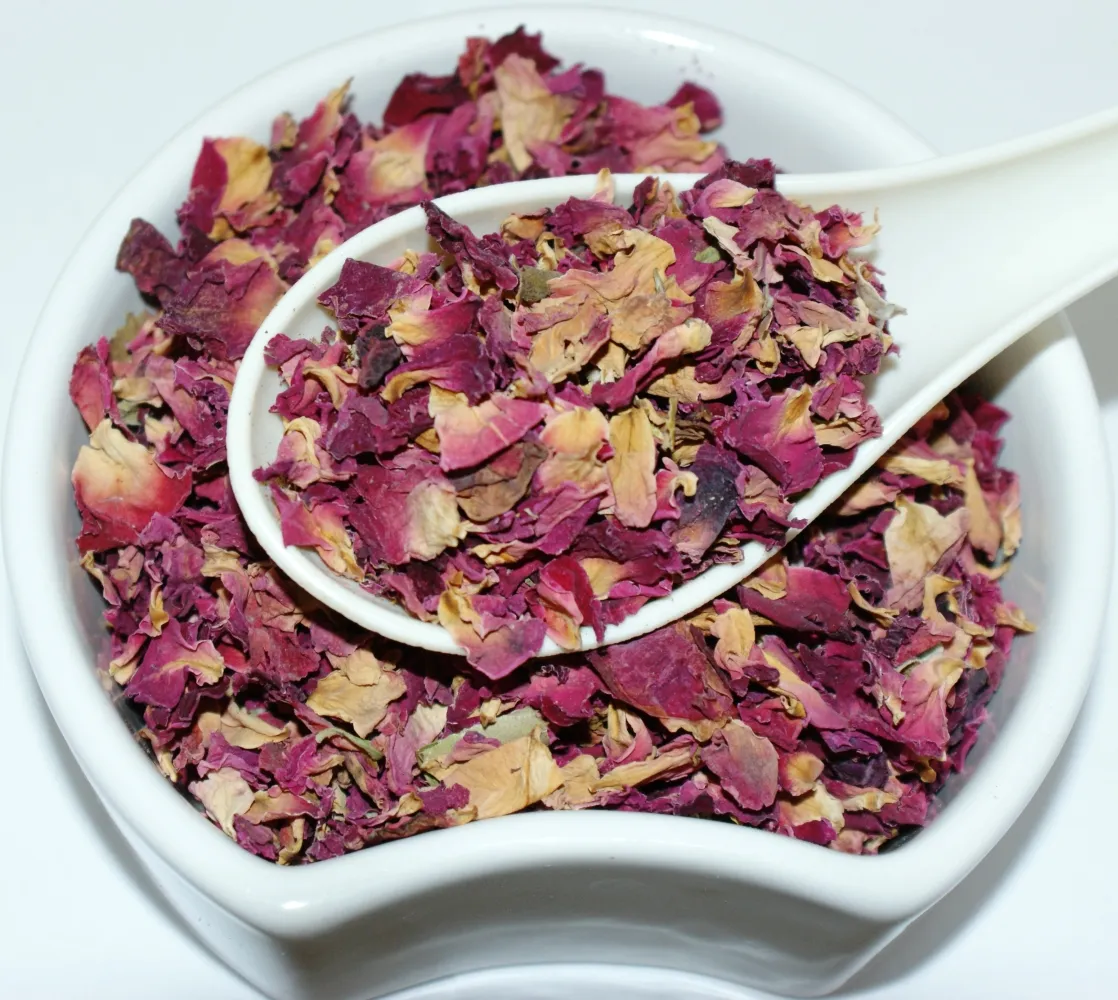 Rose Petals Rosa L Herba Organica dried petals for teas and infusions