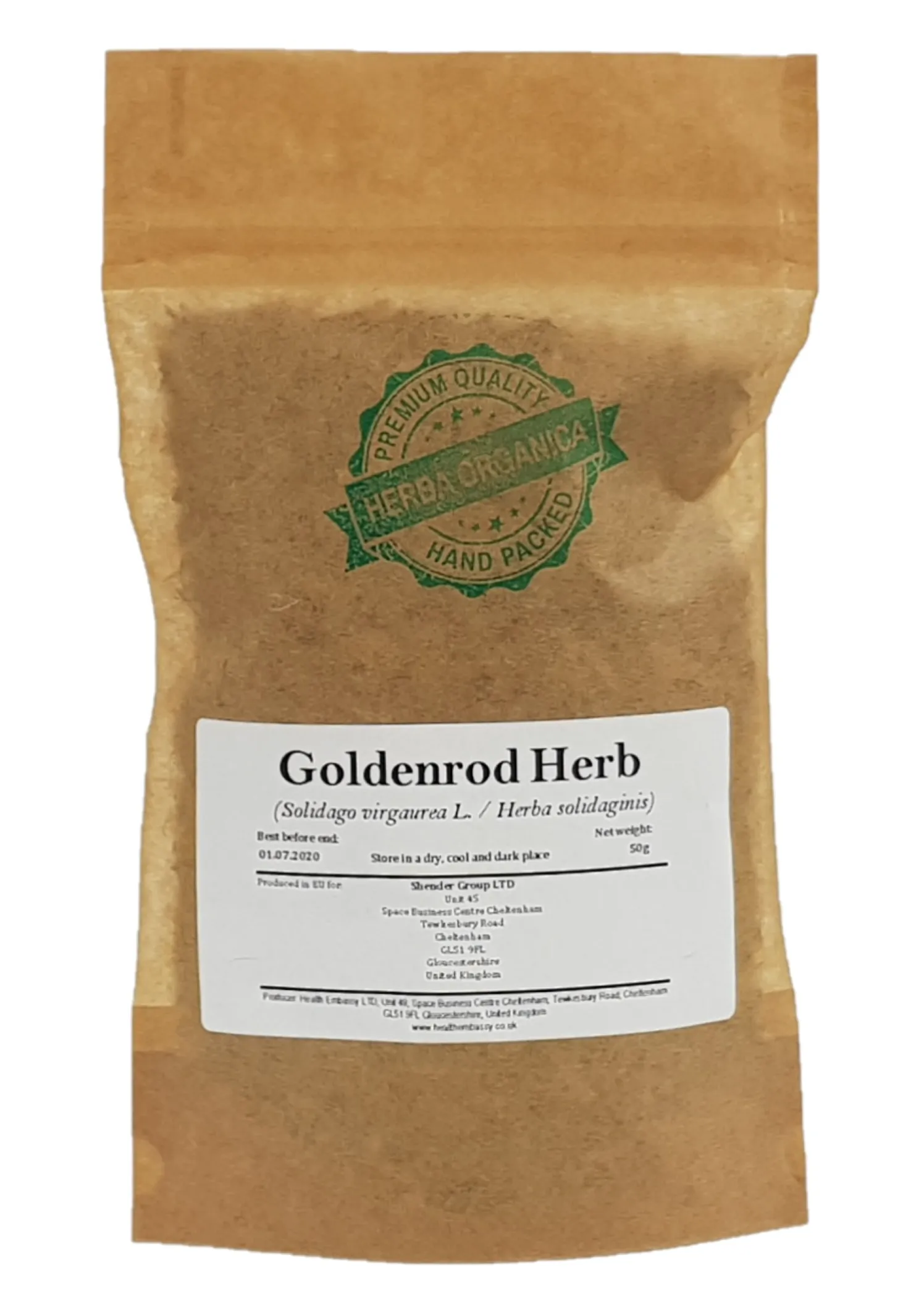 Goldenrod Herb Solidago virgaurea L Herba Organica dried herb for tea and infusions