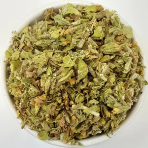 Greek Mountain Tea Sideritis scardiaca L Herba Organica dried leaves and flowers for herbal tea