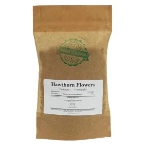 Hawthorn Flower Crataegus L Herba Organica dried flowers for herbal blends