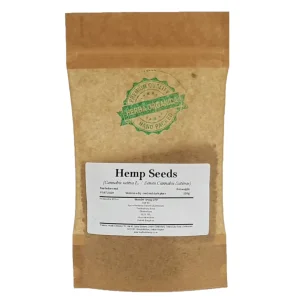 Hemp Seeds Cannabis sativa L Herba Organica natural seeds for culinary and herbal use