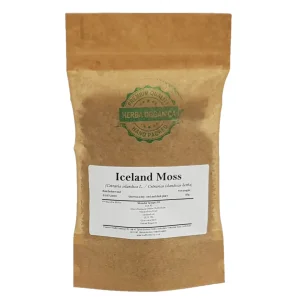 Iceland Moss Cetraria islandica L Herba Organica dried lichen for herbal teas and natural blends