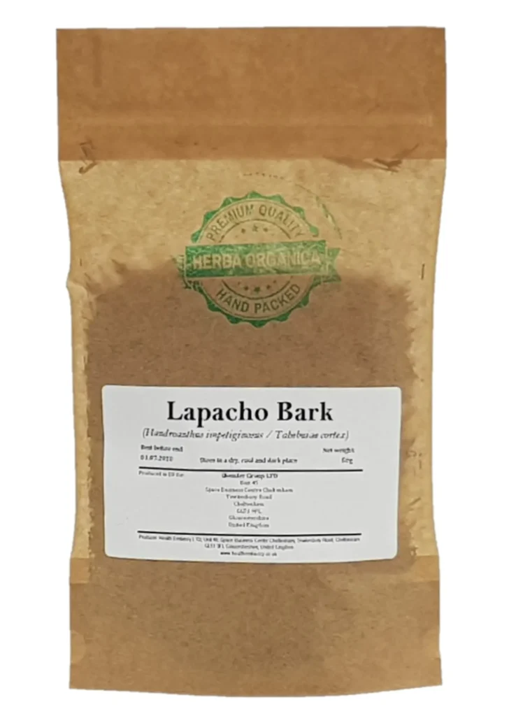 Lapacho Bark Tabebuia impetiginosa Herba Organica dried bark for herbal teas and natural blends