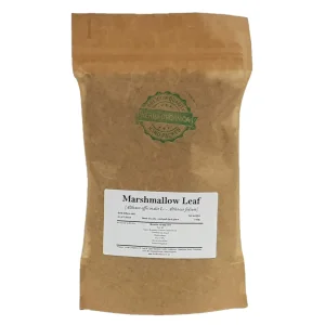 Marshmallow Leaf Althaea officinalis L Herba Organica dried leaf for herbal infusions and natural blends