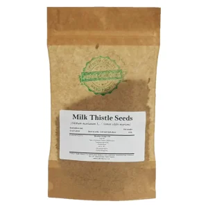 Milk Thistle Seeds Silybum marianum L Herba Organica raw seeds for herbal and culinary use