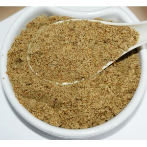 Milk Thistle Seeds Powder Silybum marianum L Herba Organica finely ground herbal powder