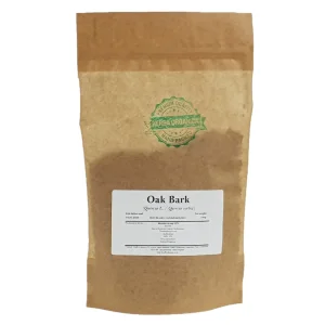 Oak Bark Quercus L Herba Organica natural bark pieces for herbal preparations