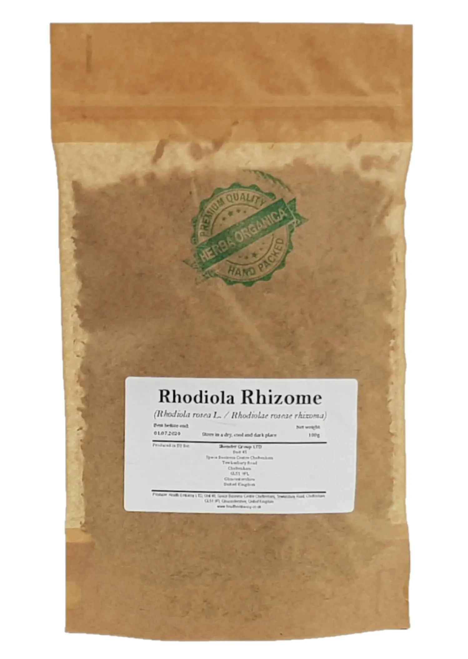 Rhodiola Rhizome Rhodiola rosea L Herba Organica dried root pieces for herbal use