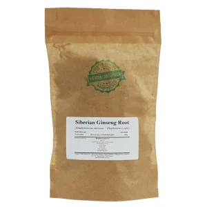 Siberian Ginseng Root Eleutherococcus senticosus Herba Organica dried root pieces for teas and herbal blends