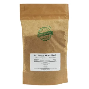 St Johns Wort Herb Hypericum perforatum L Herba Organica dried herb for teas, infusions and blends