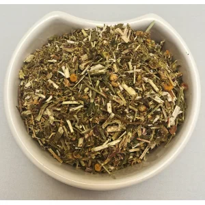 Tansy Herb (Tanacetum vulgare L.) Herba Organica dried herb texture and appearance for teas and herbal blends
