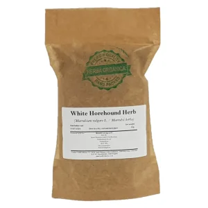 White Horehound Herb (Marrubium vulgare L.) Herba Organica premium dried herb for herbal teas and infusions