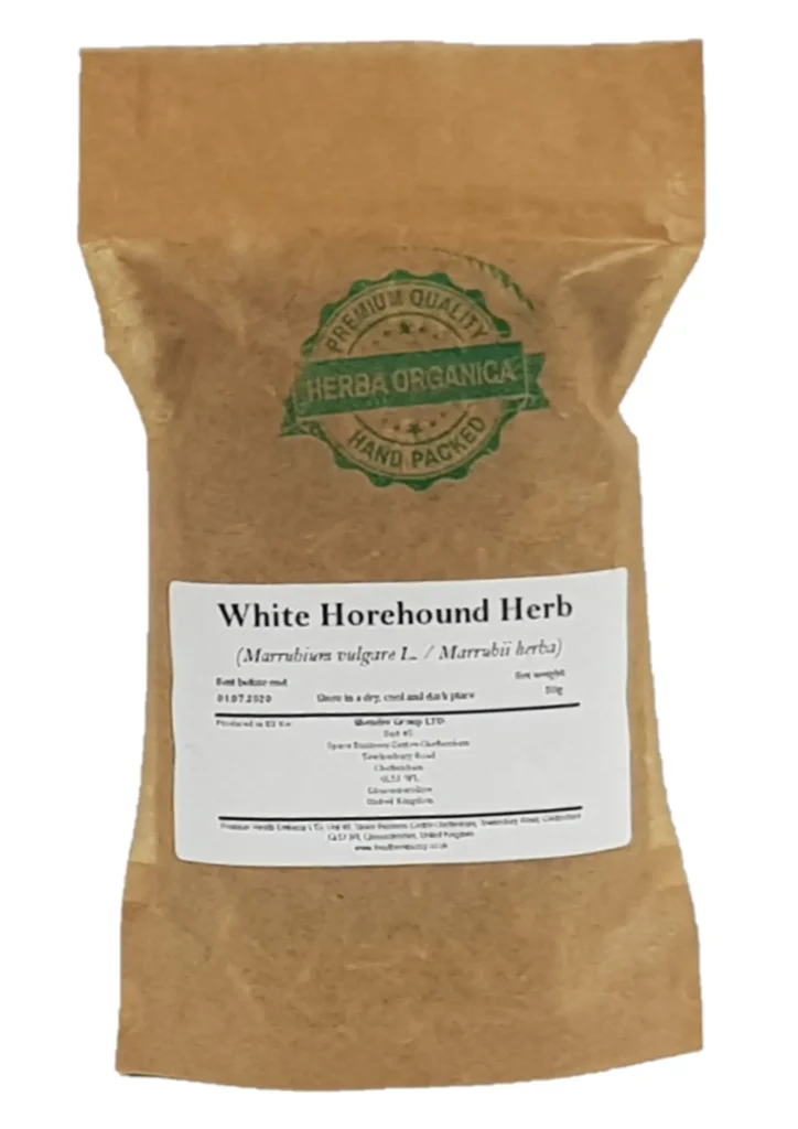 Dried White Horehound Herb by Herba Organica