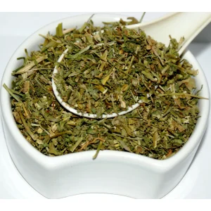 Wild Pansy Herb (Viola tricolor L.) Herba Organica dried herb showing natural leaf and stem texture for herbal teas and infusions