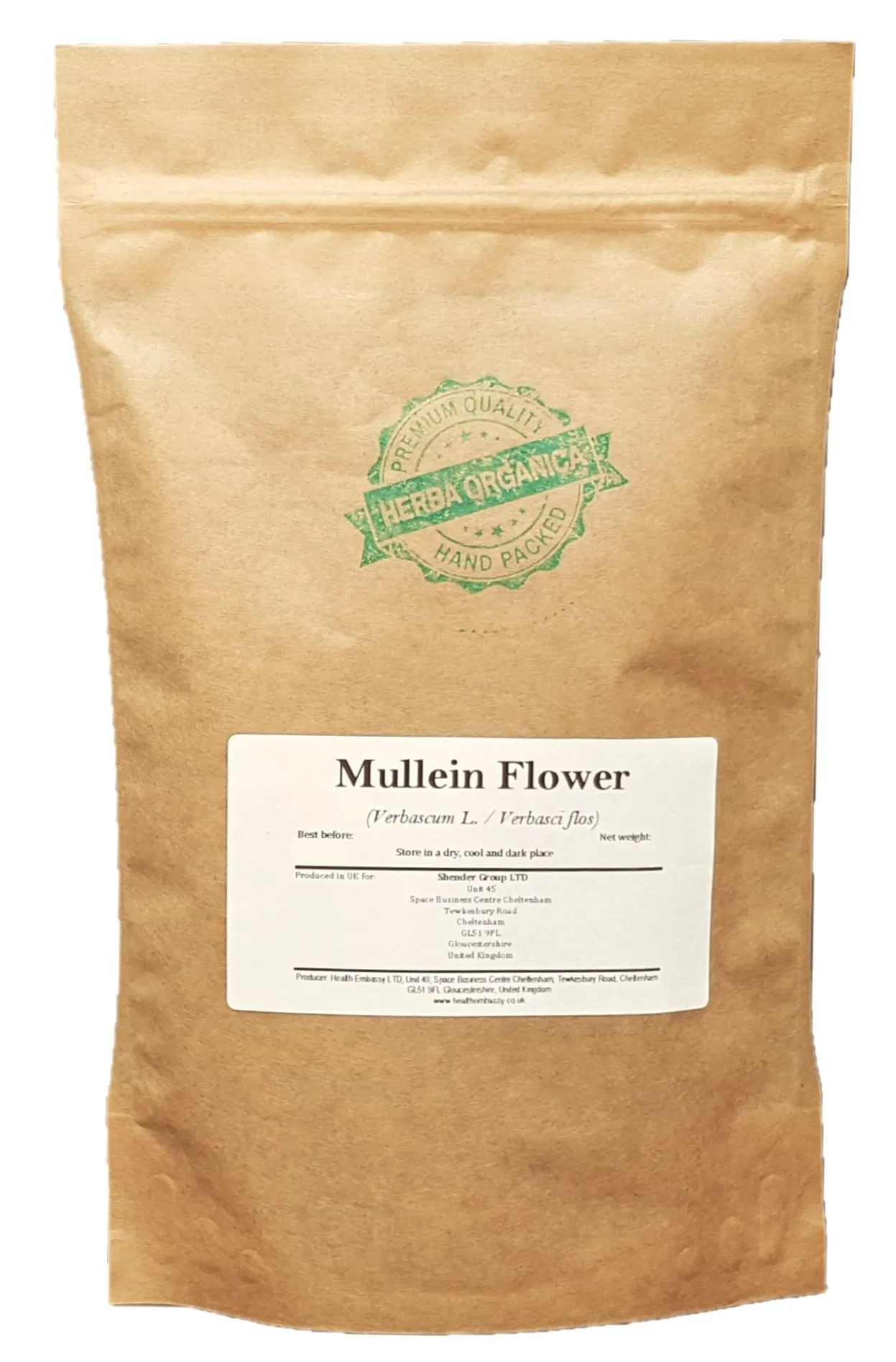 Mullein Flower Verbascum L Herba Organica dried flowers for herbal teas and infusions