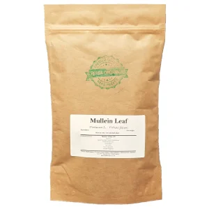 Mullein Leaf Verbascum L Herba Organica dried leaves for herbal teas and infusions