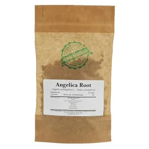 Angelica Root Herba Organica – dried root pieces of Angelica archangelica L. with natural aroma and colour