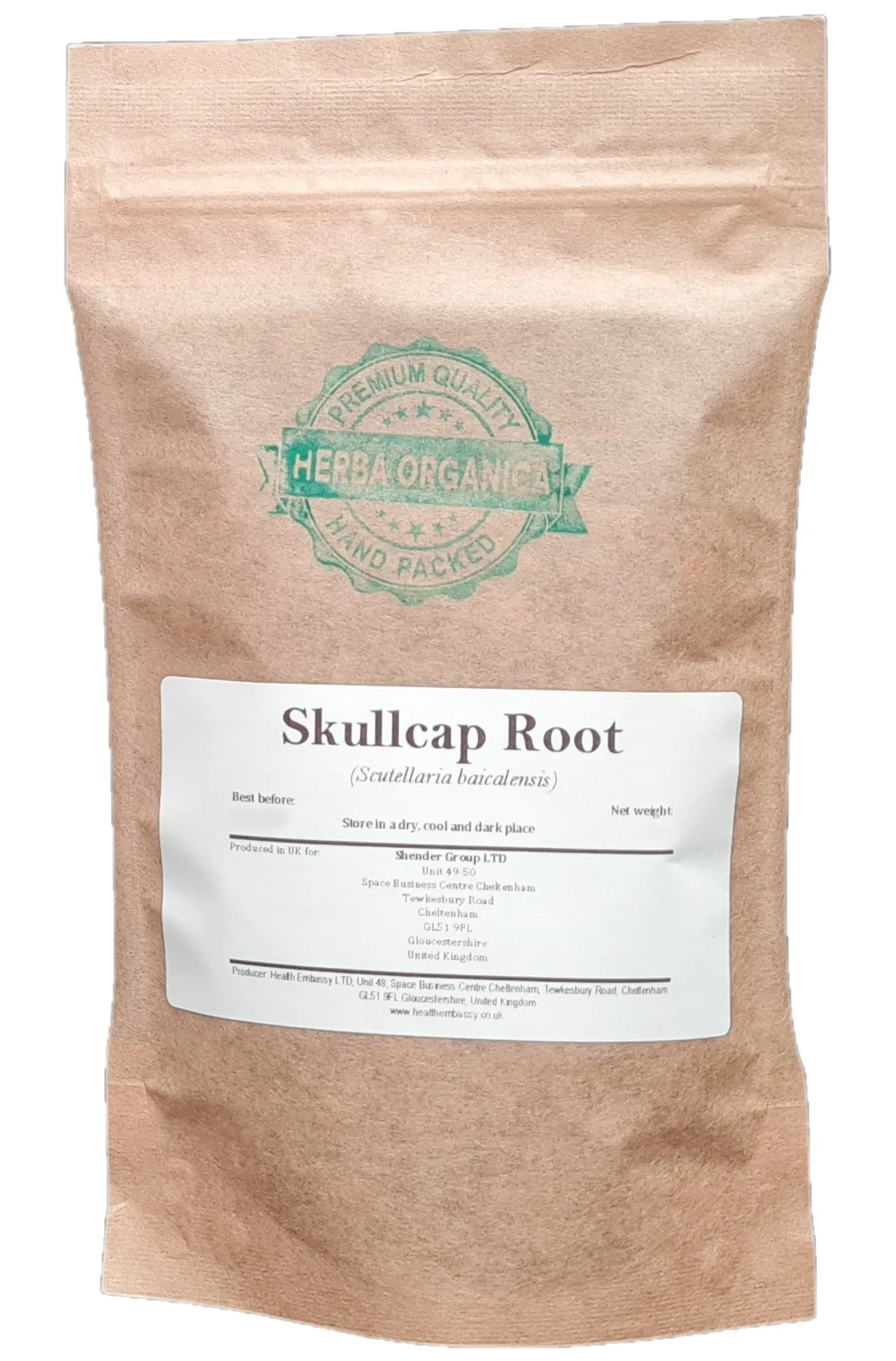 Skullcap Root Scutellaria baicalensis Herba Organica dried root pieces