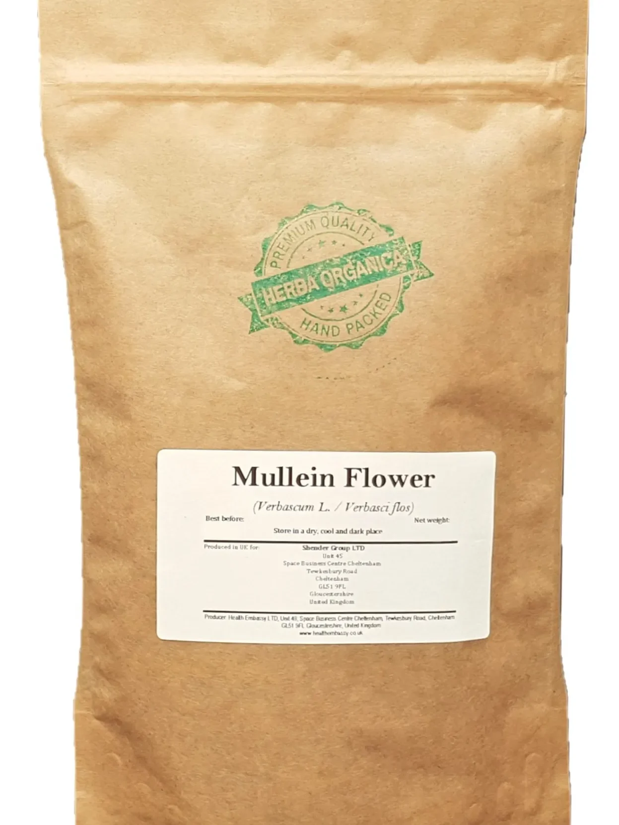 Mullein Flower Verbascum L Herba Organica dried flowers for herbal teas and infusions