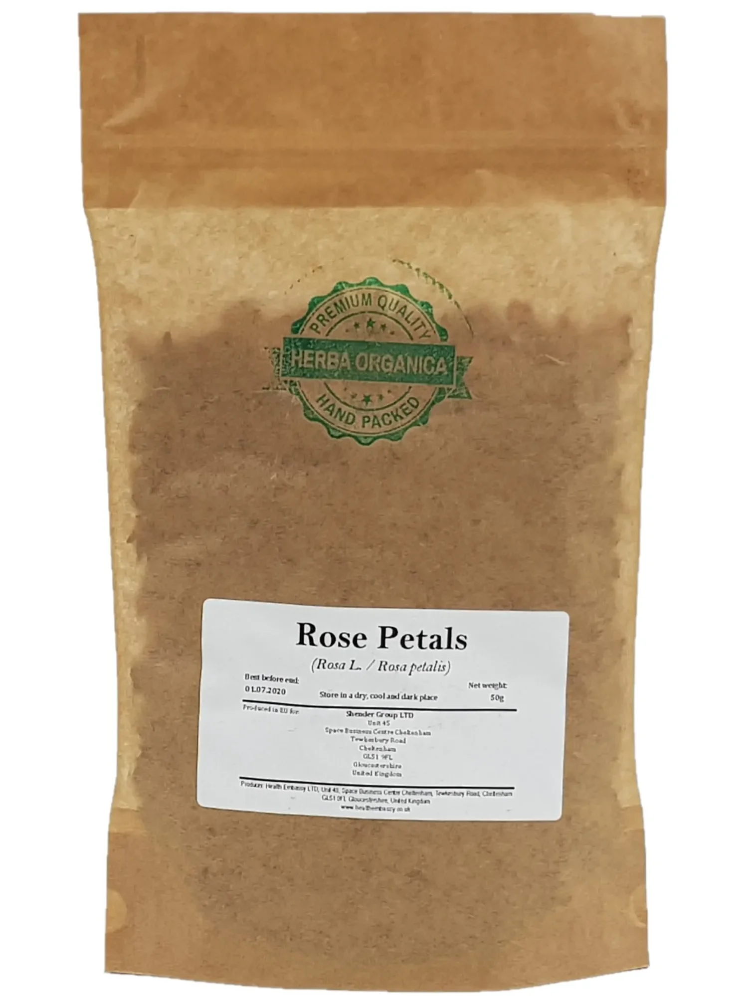 Rose Petals Rosa L Herba Organica dried petals for teas and herbal blends