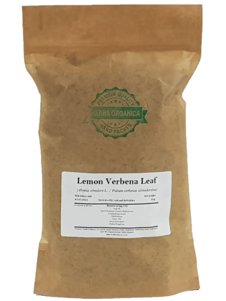 Lemon Verbena Leaf Aloysia citrodora L Herba Organica dried leaves for herbal teas and infusions