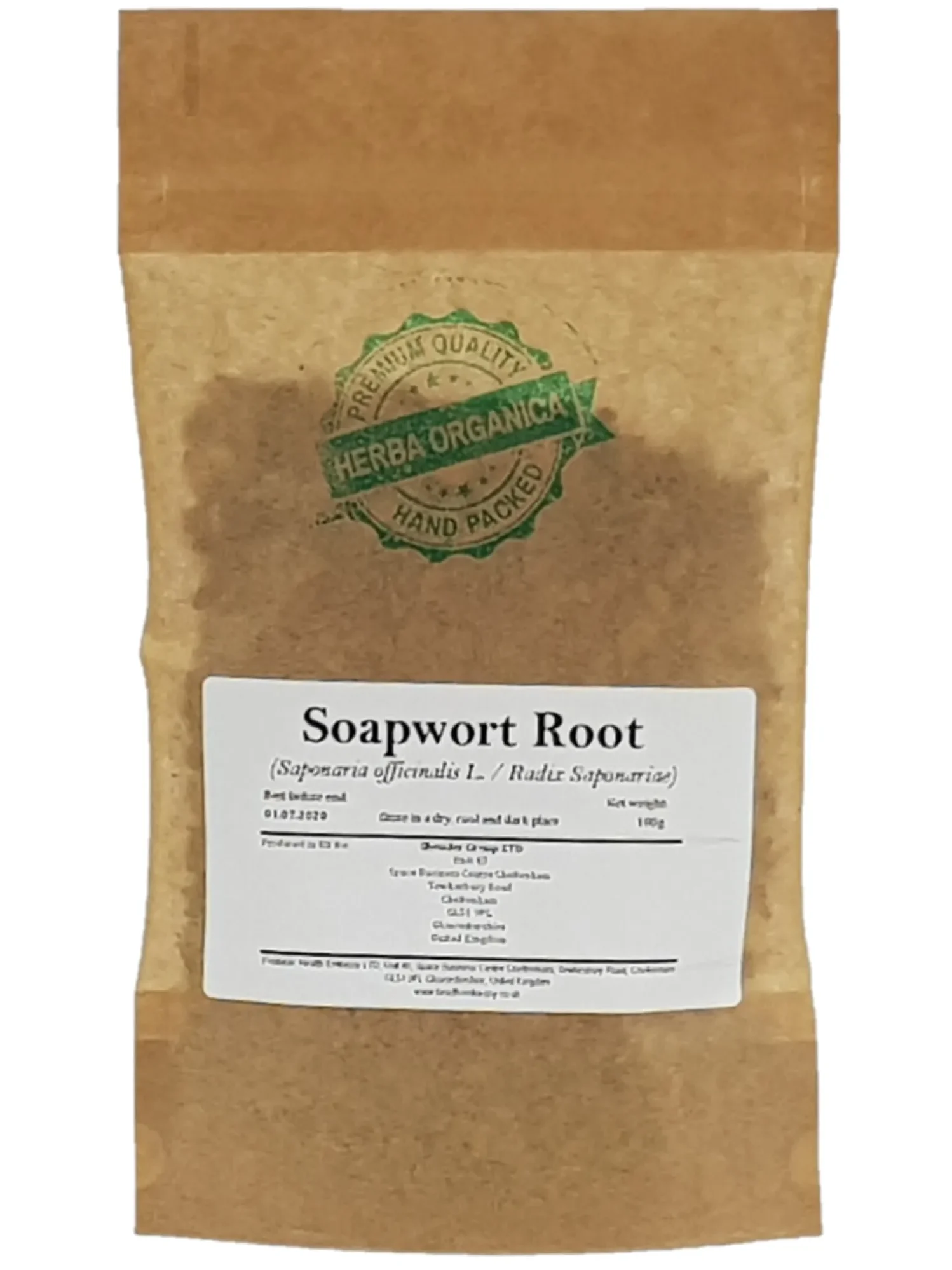 Soapwort Root Saponaria officinalis L Herba Organica dried root for herbal use